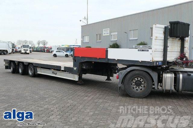 Fliegl SDS 480, Luft-Lift, Gelenkt, 8.200mm lang, SAF Low loader-semi-trailers