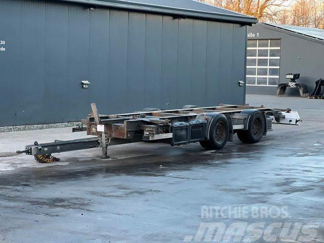  H&amp;W HWTCAB 1878 BDF-Lafette Containerframe trailers