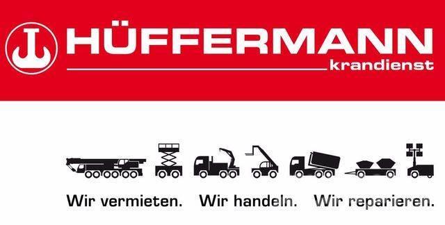 Hüffermann 2-achs Abrollanhänger / HAR 20.70 LS beids 19,5 Skeletal trailers