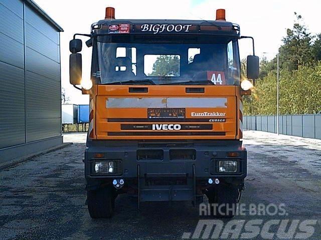 Iveco Eurotrakker cursor 4X4 3-ST. Kipper Tipper trucks