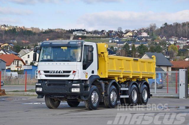 Iveco Trakker 410 Kipper 6,00m + BORDMATIC / 8x4 Tipper trucks