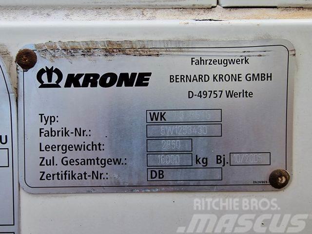 Krone WK 7.3 RSTG / Textil / Koffer / Rolltor Platforms
