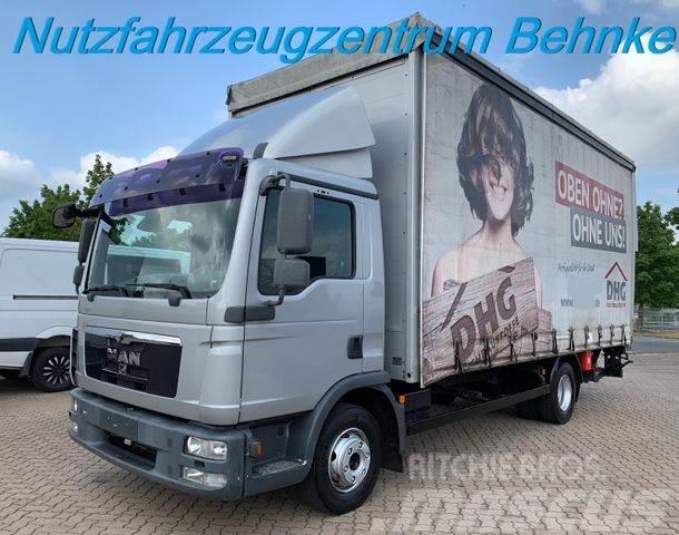 MAN TGL 12.220 BL/ 6.1m Pritsche + Plane/ Klima/ EU5 Curtainsider trucks