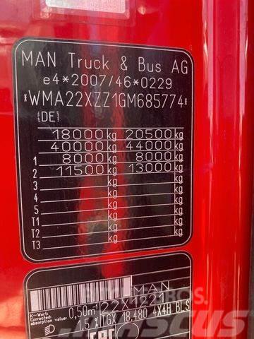 MAN TGX 18.480 manual, HYDRODRIVE E6+VS MONT vin774 Tipper trucks