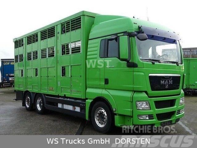 MAN TGX 26.480 XL KABA 3 Stock Vollalu Animal transport trucks