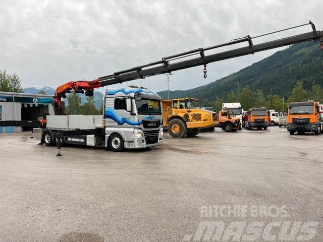 MAN TGX 33.540 6x4 Palfinger PK 72002 6+2 Seil 20,4m Flatbed / Dropside trucks