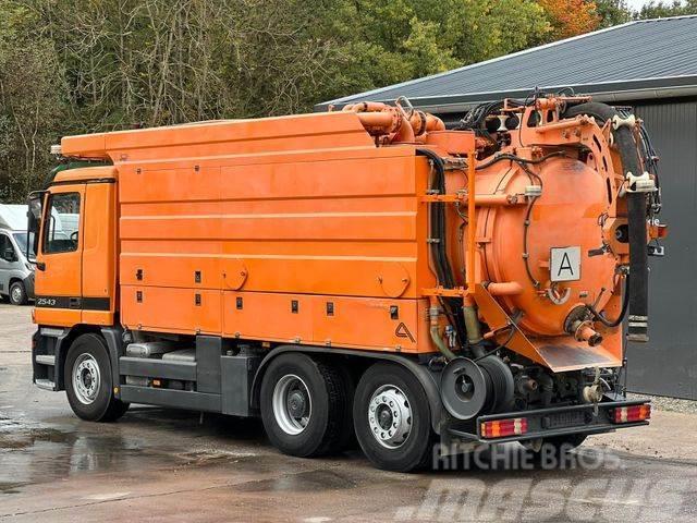 Mercedes-Benz Actros 2543 EU3 6x2 Assmann Kanalreiniger Combi / vacuum trucks