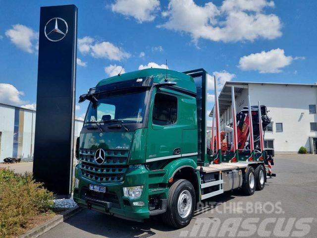 Mercedes-Benz Arocs 2651 L 6x4 + Kran: Epsilon M12Z91 Timber trucks