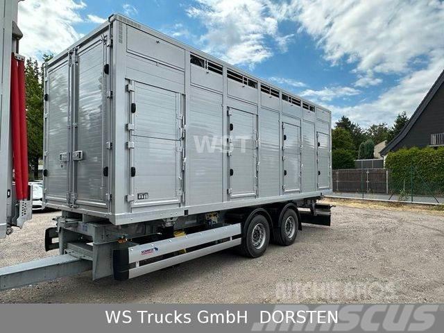 Schmitz Cargobull BDF Menke Einstock &quot;Neu Tandem Animal transport trucks