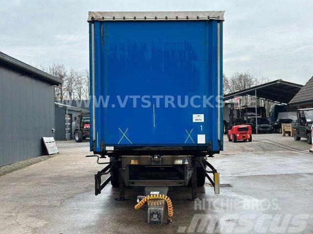 Schmitz Cargobull Tandem BDF-Lafette + Kögel Enco 74 Wechselbrücke Containerframe trailers