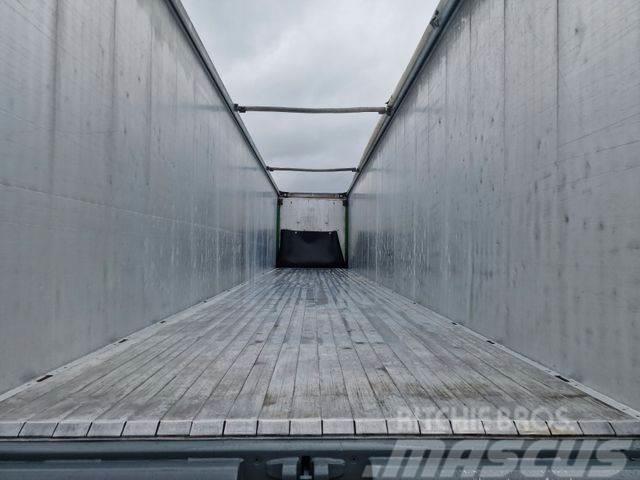 Stas Walkingfloor 92m3 7mm XD 7580 kg ALCOA Box body semi-trailers