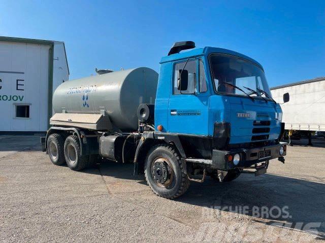 Tatra 815 6x6 stainless tank-drinking water 11m3,858 Tanker trucks