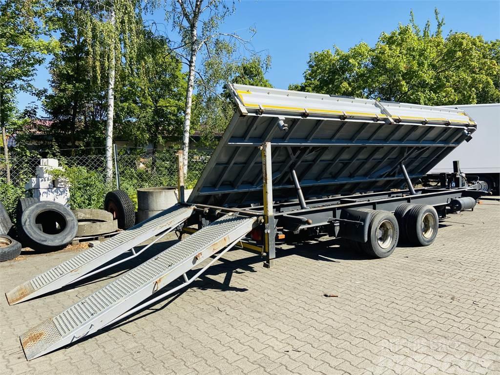 Blomenröhr 899/18000 19 t Tandemkipper-- Wenig Benutzt -- Tipper trailers