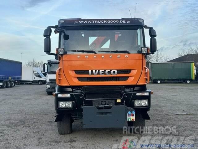 Iveco Trakker 330 4x4 Meiller 3 S. Palfinger PK 8500 Tipper trucks