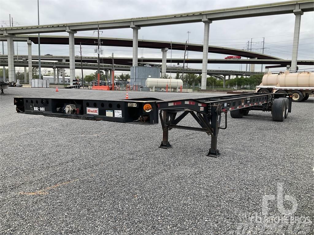  KWIK 40GN2SL-SS Containerframe semi-trailers