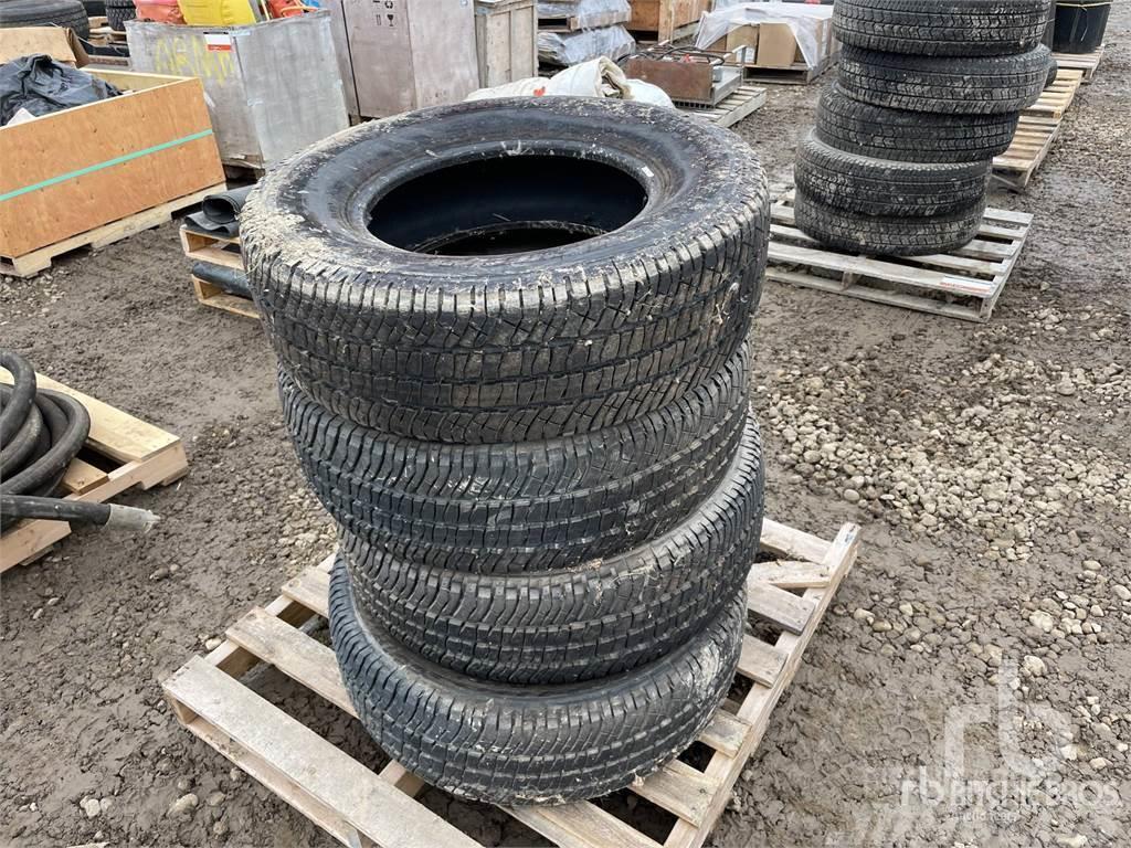 Michelin Quantity of (4) 275/70R18 Tyres, wheels and rims