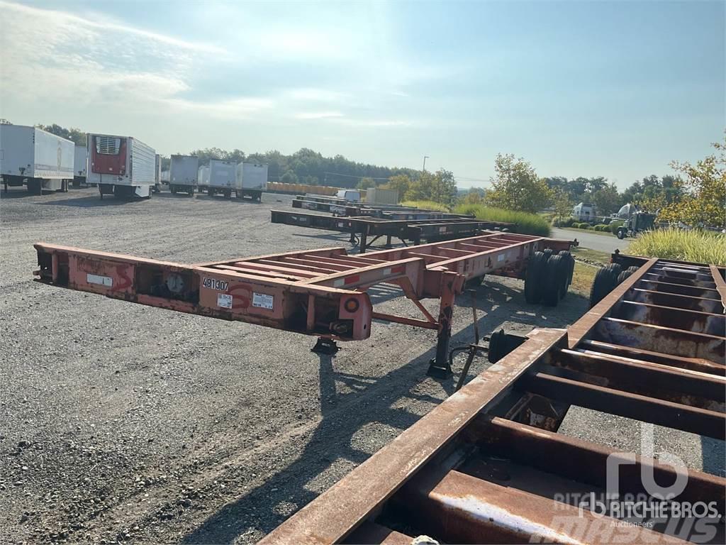  MONON 30 ft T/A Gooseneck Containerframe semi-trailers