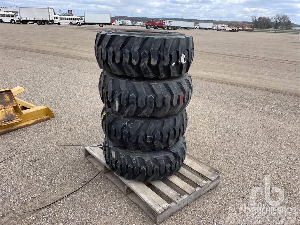  Quantity of (4) 12-16.5NHS Tyres, wheels and rims