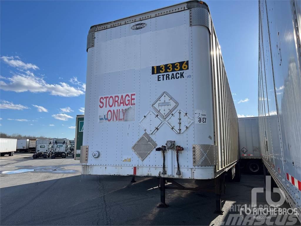 Strick 45 ft x 96 in T/A Box body semi-trailers