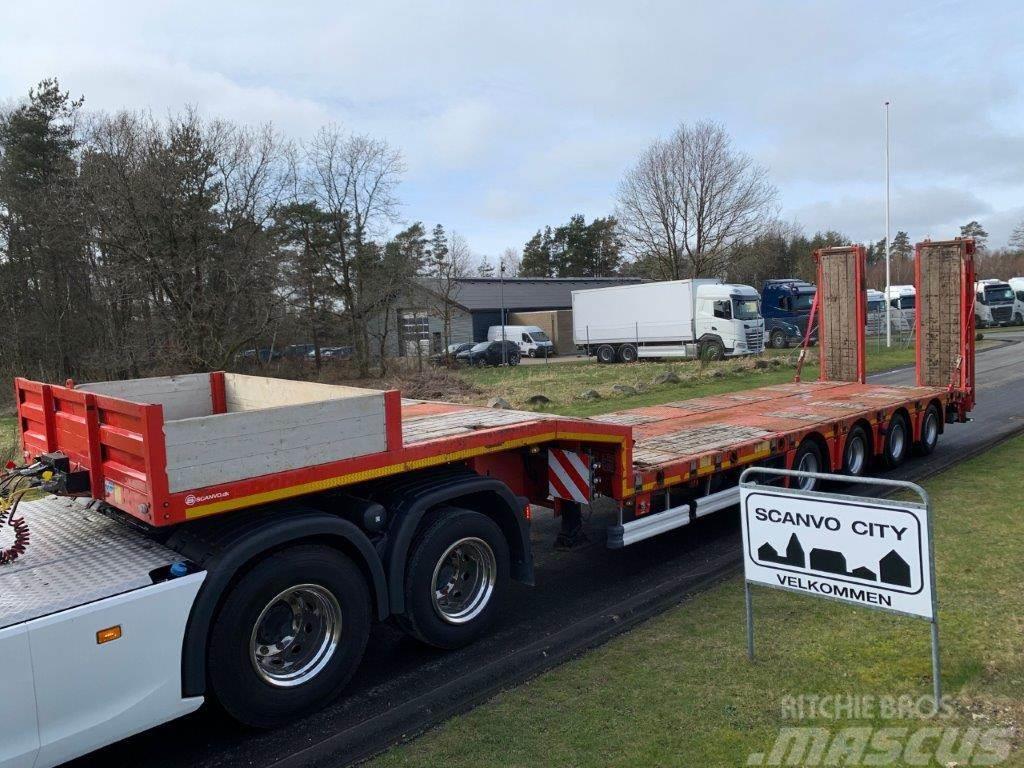 Kässbohrer 13,0 + 6,0 mtr. udtræk - dobbelt ramper Vehicle transport semi-trailers