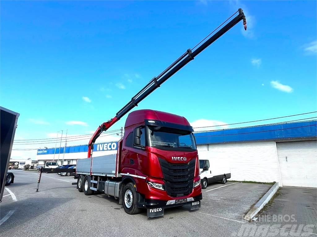 Iveco X-WAY 570, 2022, 6x2, PK 19.001+RC, only 155 000km Flatbed / Dropside trucks
