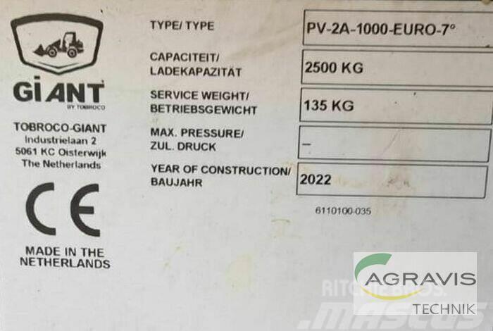 GiANT PALETTENGABEL 1.000 MM EURO Other tractor accessories