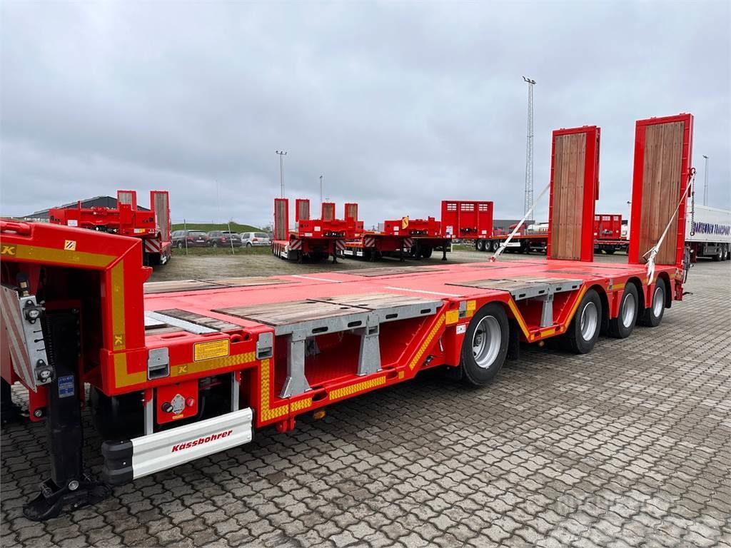 Kässbohrer SLA R4 - Hjulbrønde + udtrækkelig Low loader-semi-trailers
