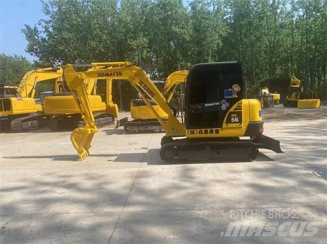 Komatsu PC56-7 Rupsgraafmachines