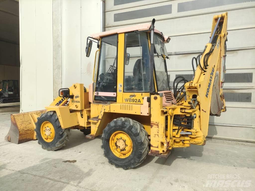 Komatsu WB 92 A Graaf-laadcombinaties