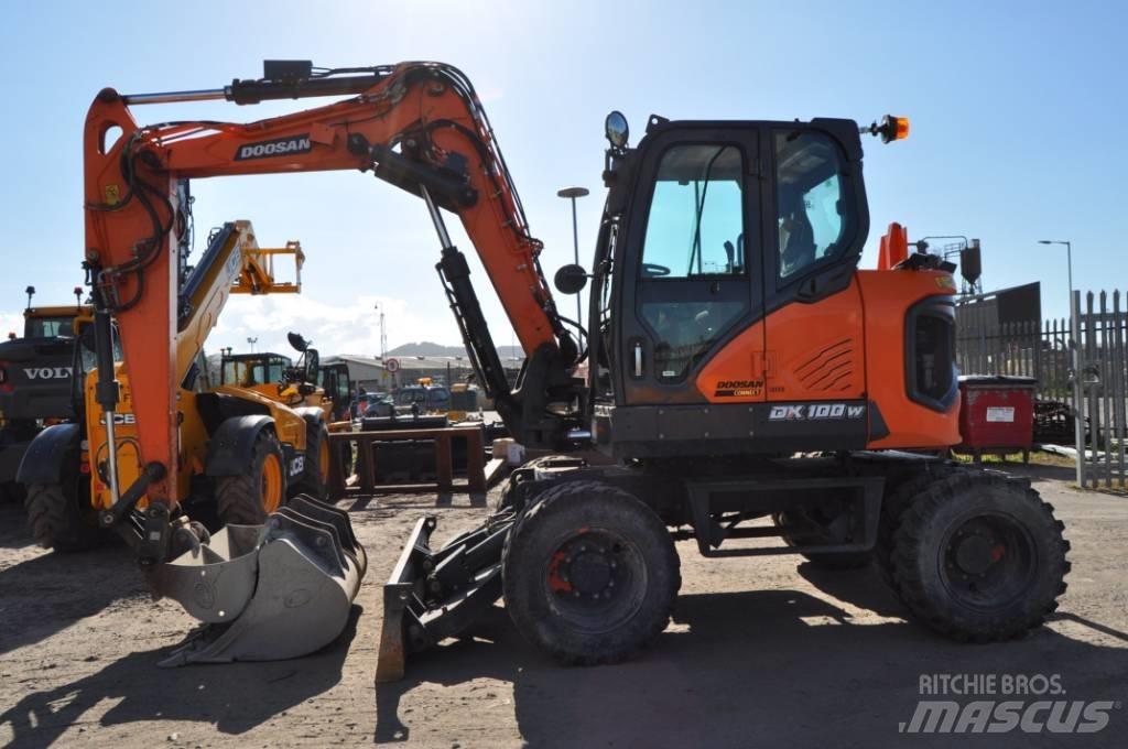 Doosan DX 100-7 Wielgraafmachines