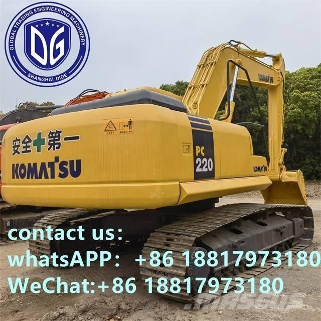 Komatsu PC220-7 Rupsgraafmachines