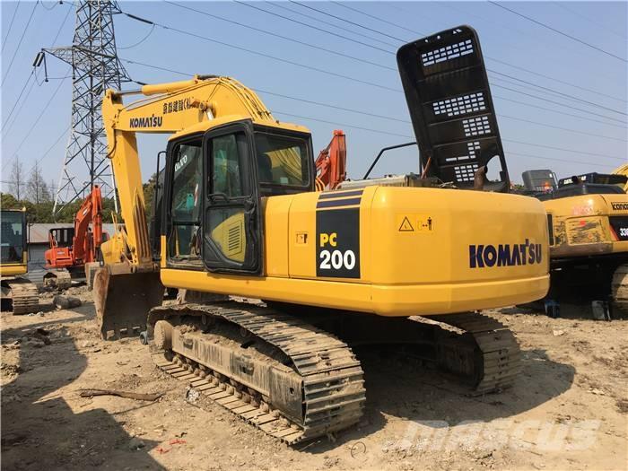 Komatsu PC 200-7 Rupsgraafmachines