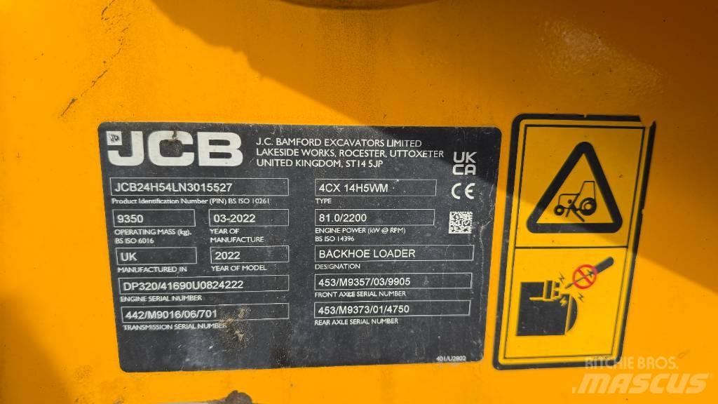 JCB 4 CX Pro Graaf-laadcombinaties