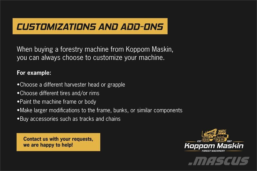 Komatsu 931XC Harvesters