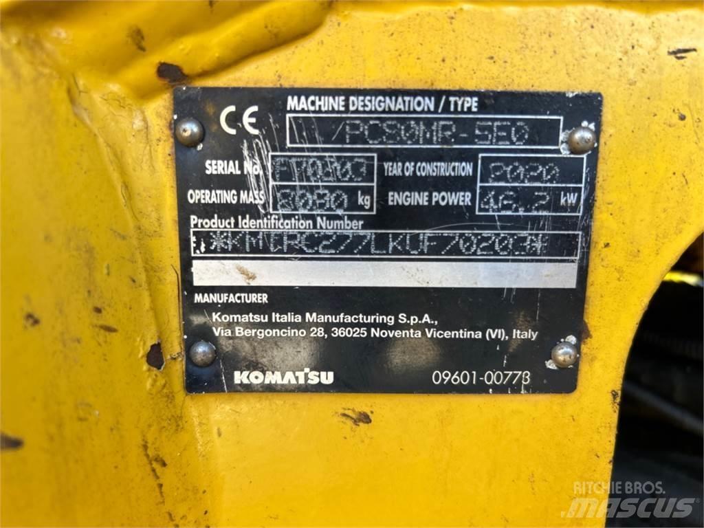 Komatsu PC80 MR Midigraafmachines 7t - 12t