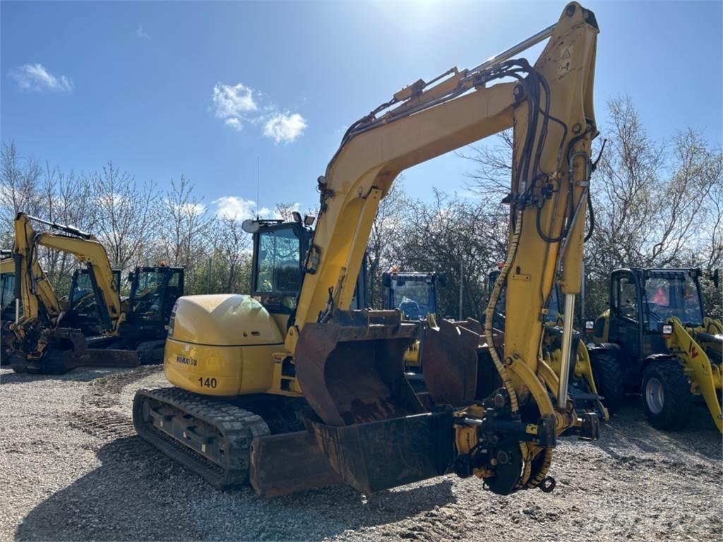 Komatsu PC80 MR Midigraafmachines 7t - 12t