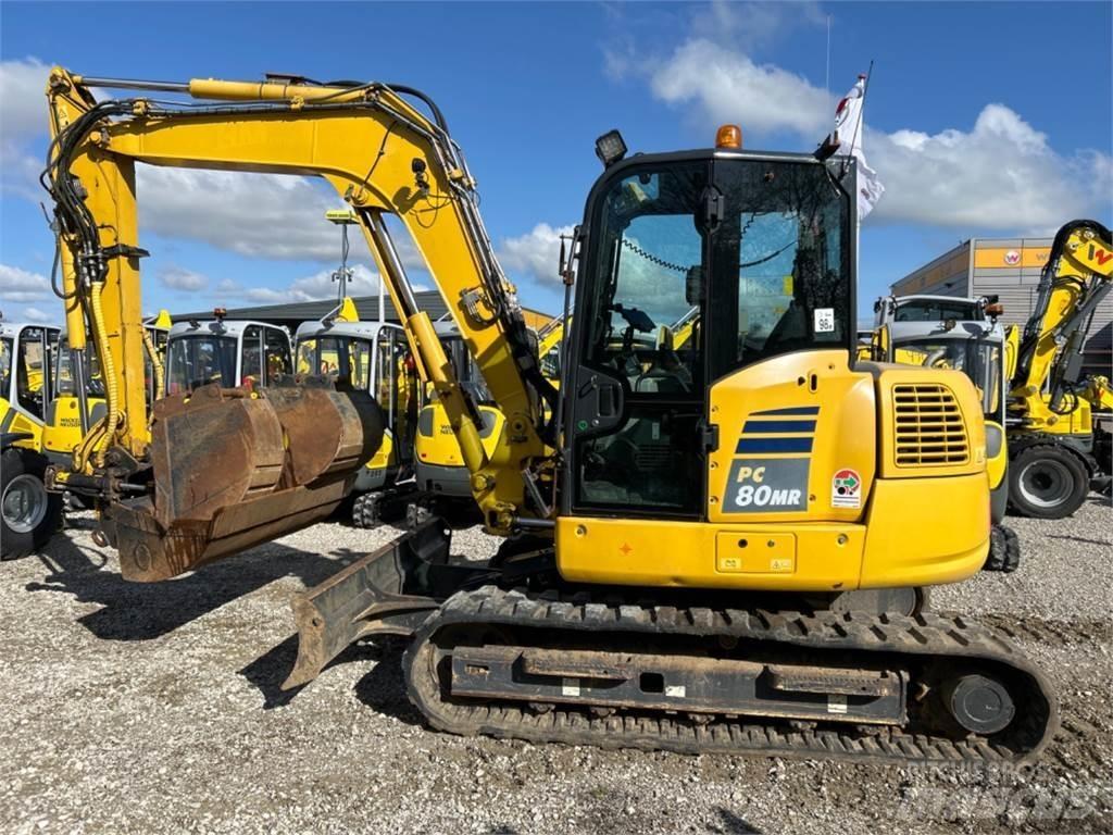 Komatsu PC80 MR Midigraafmachines 7t - 12t