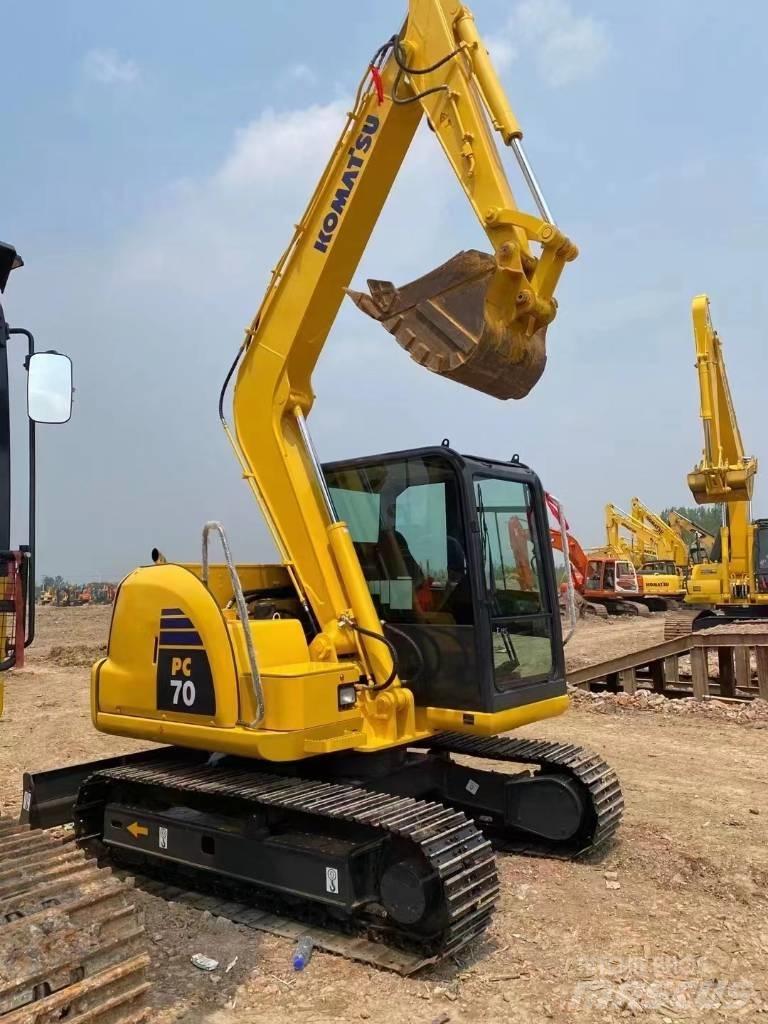 Komatsu PC 70 Rupsgraafmachines