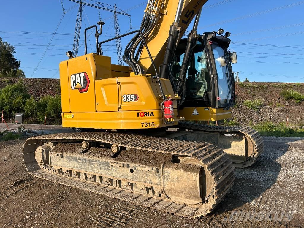 CAT 335 Rupsgraafmachines