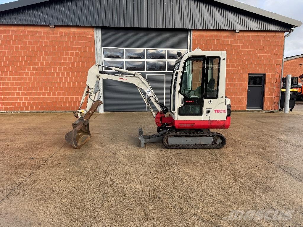 Takeuchi TB 016 Minigraafmachines < 7t