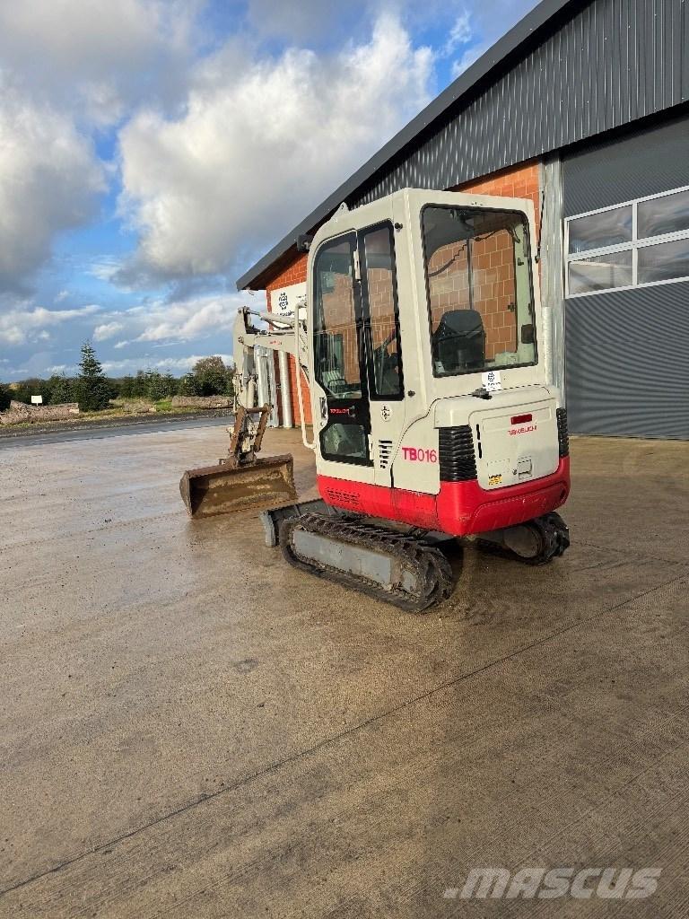 Takeuchi TB 016 Minigraafmachines < 7t