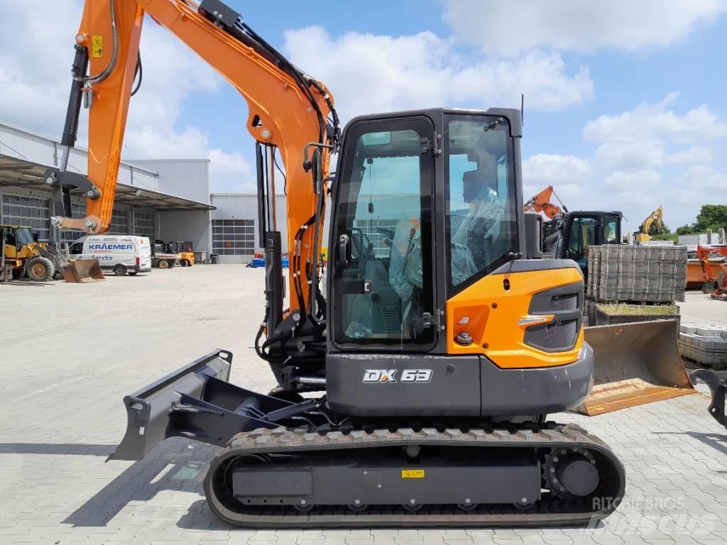 Doosan DX 63-7 Minigraafmachines < 7t