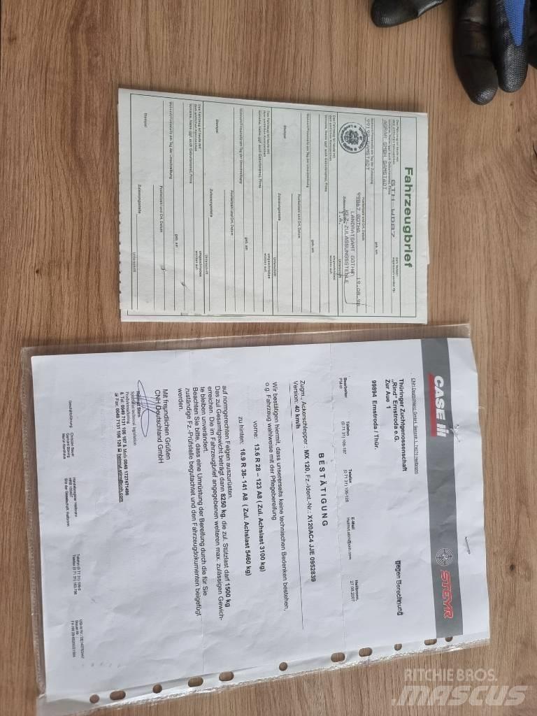 CASE MX 120 Tractoren
