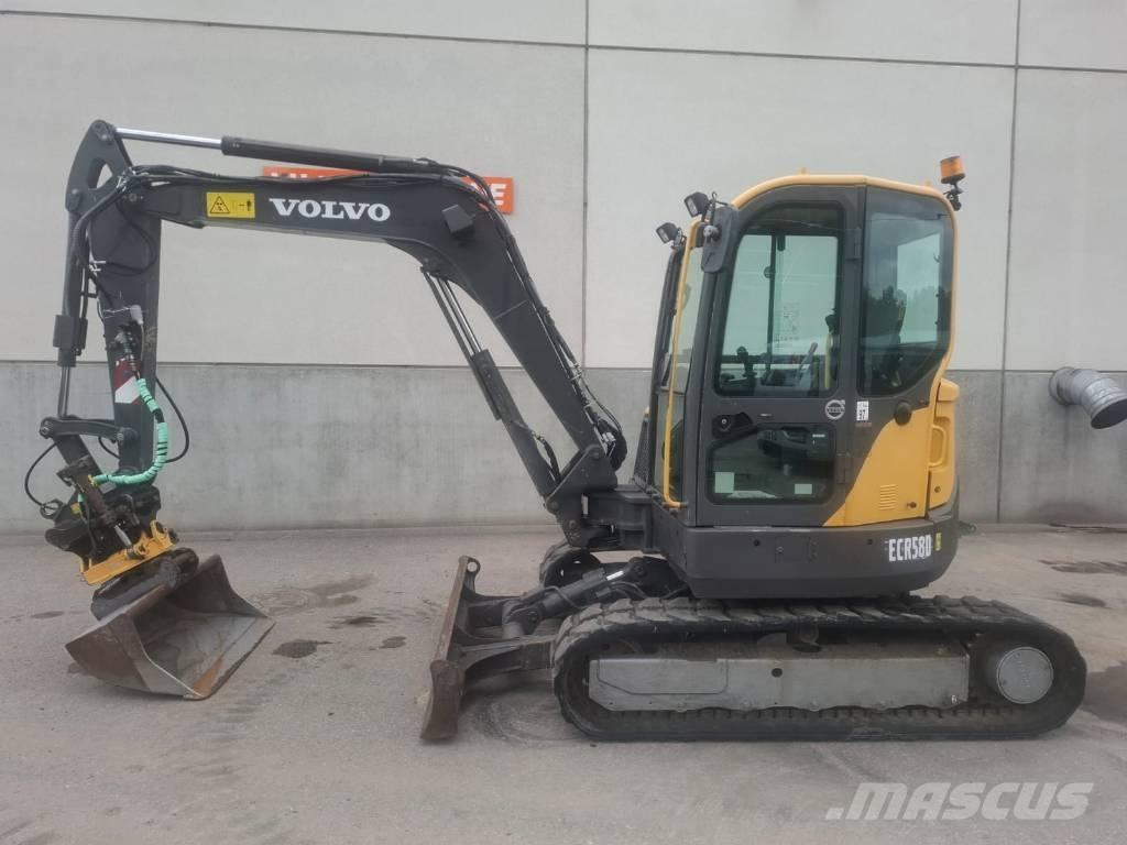 Volvo ECR 58 D Minigraafmachines < 7t