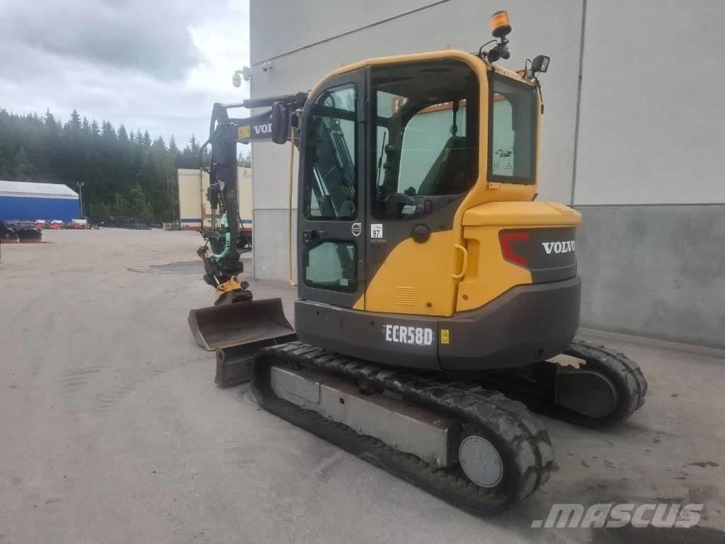 Volvo ECR 58 D Minigraafmachines < 7t