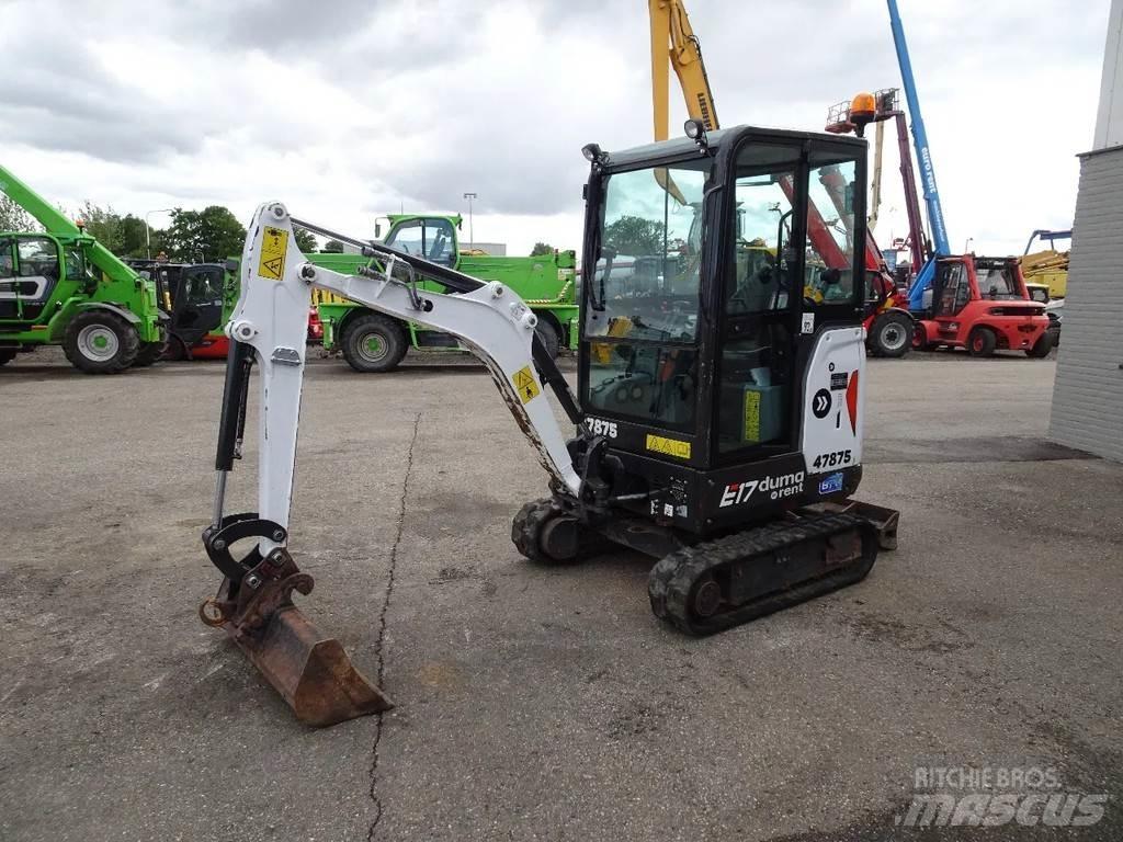 Bobcat E17 Minigraafmachines < 7t