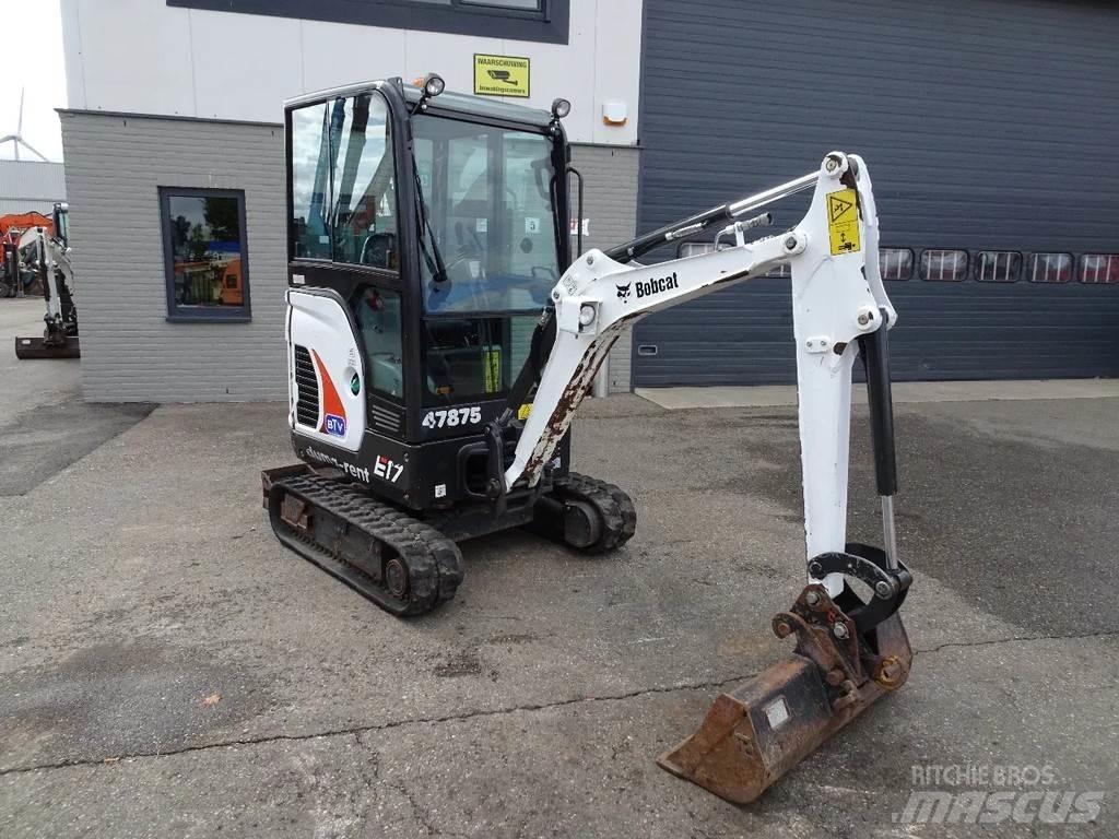Bobcat E17 Minigraafmachines < 7t