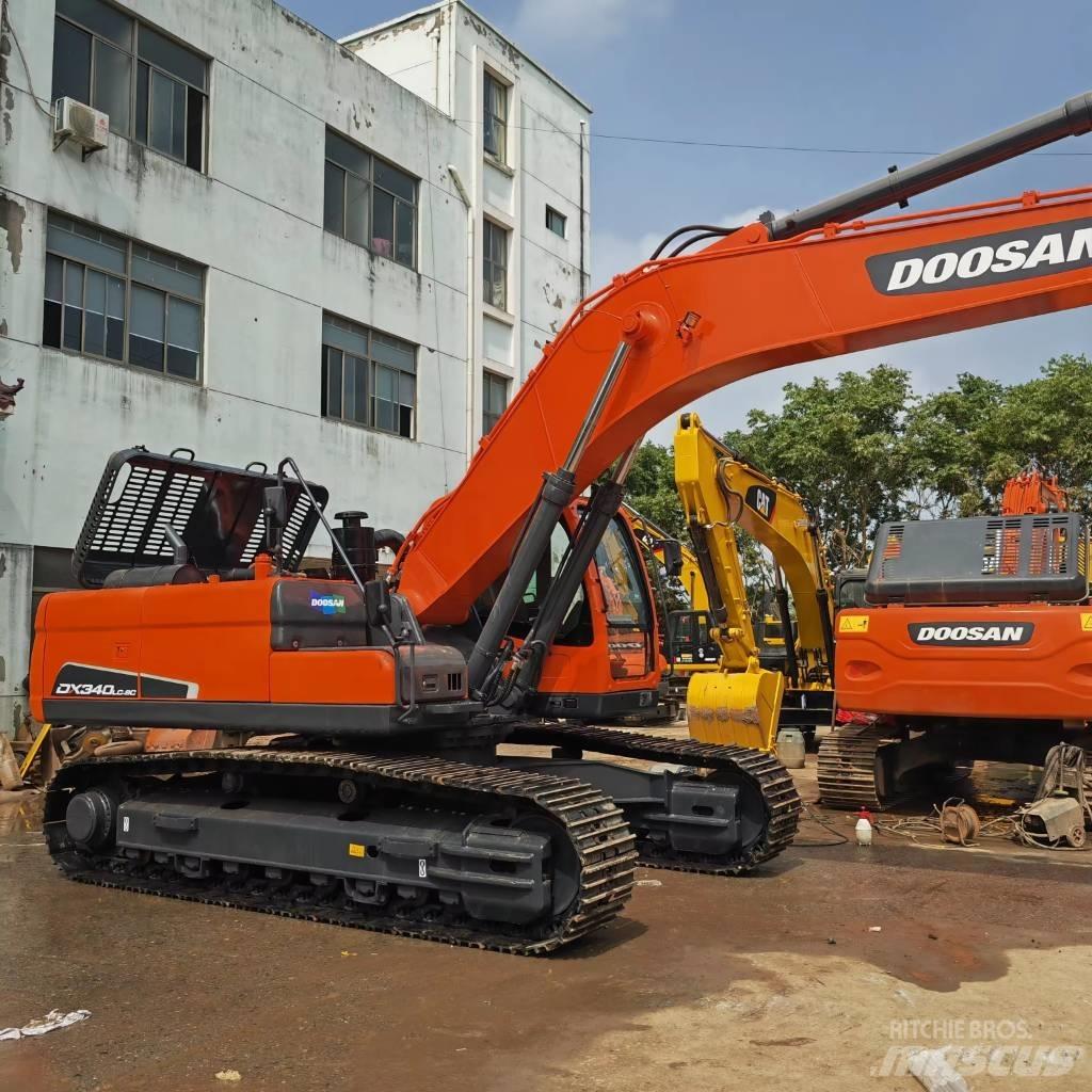 Doosan DX 340 LC-9C Rupsgraafmachines