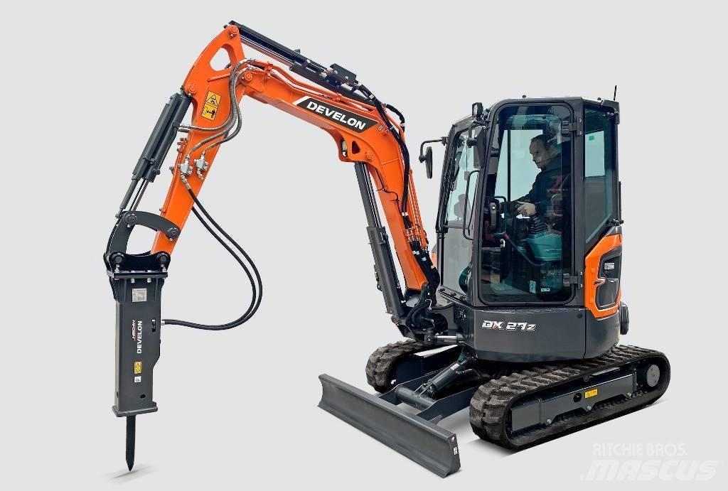 Develon DX 27 Z-7 Minigraafmachines < 7t