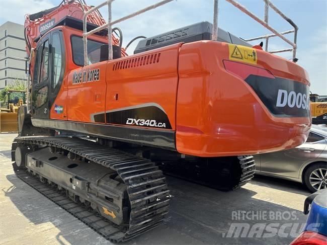 Doosan DX 340 LC Rupsgraafmachines
